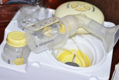 Thận trọng máy hút sữa!